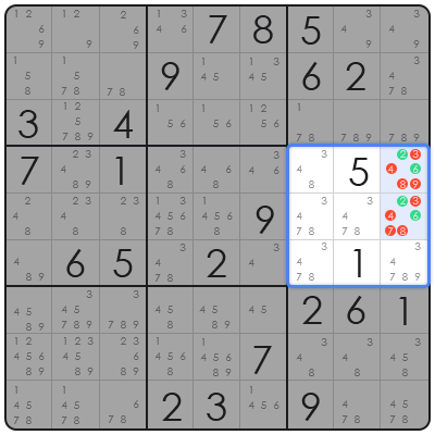 sudoku techniques advanced